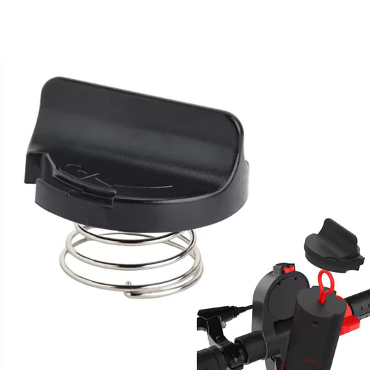 Batterilock till HX X7 elscooter med inbyggd fjäder – originaldel från Ecodrift