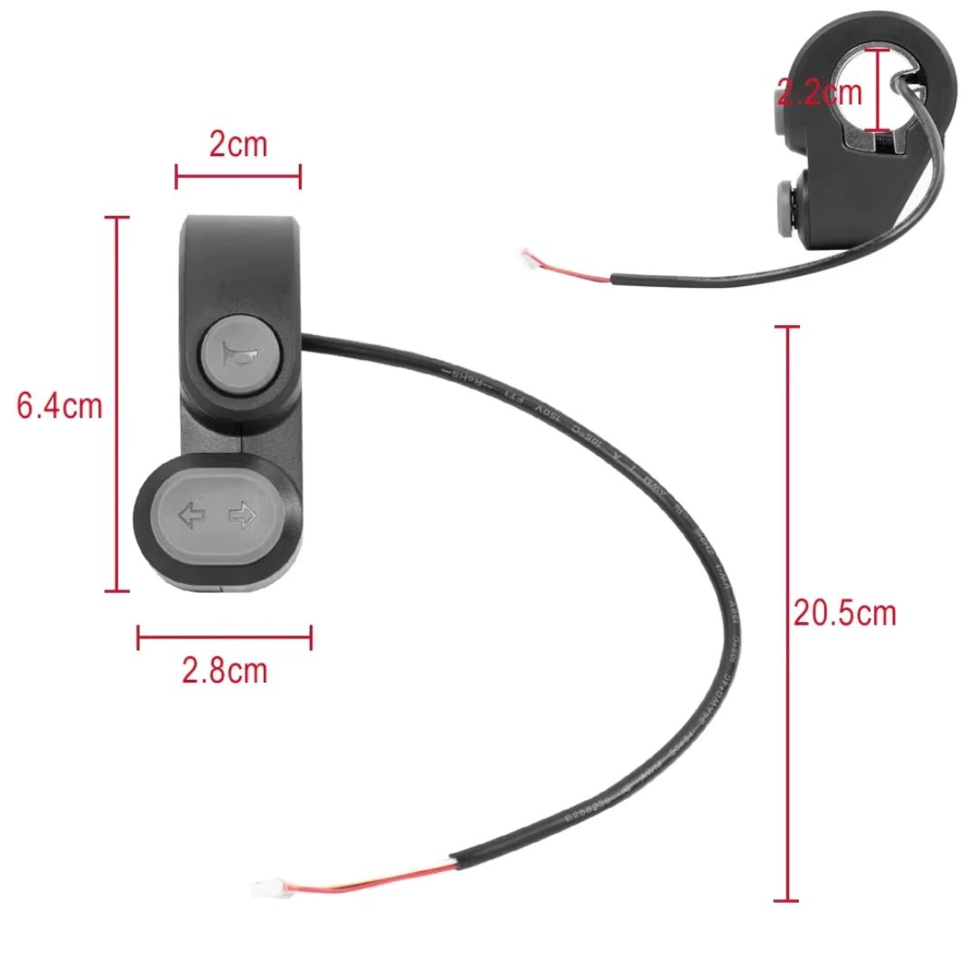 Blinkers- & signalreglage Ninebot G2 – Reservdelar EcoDrift