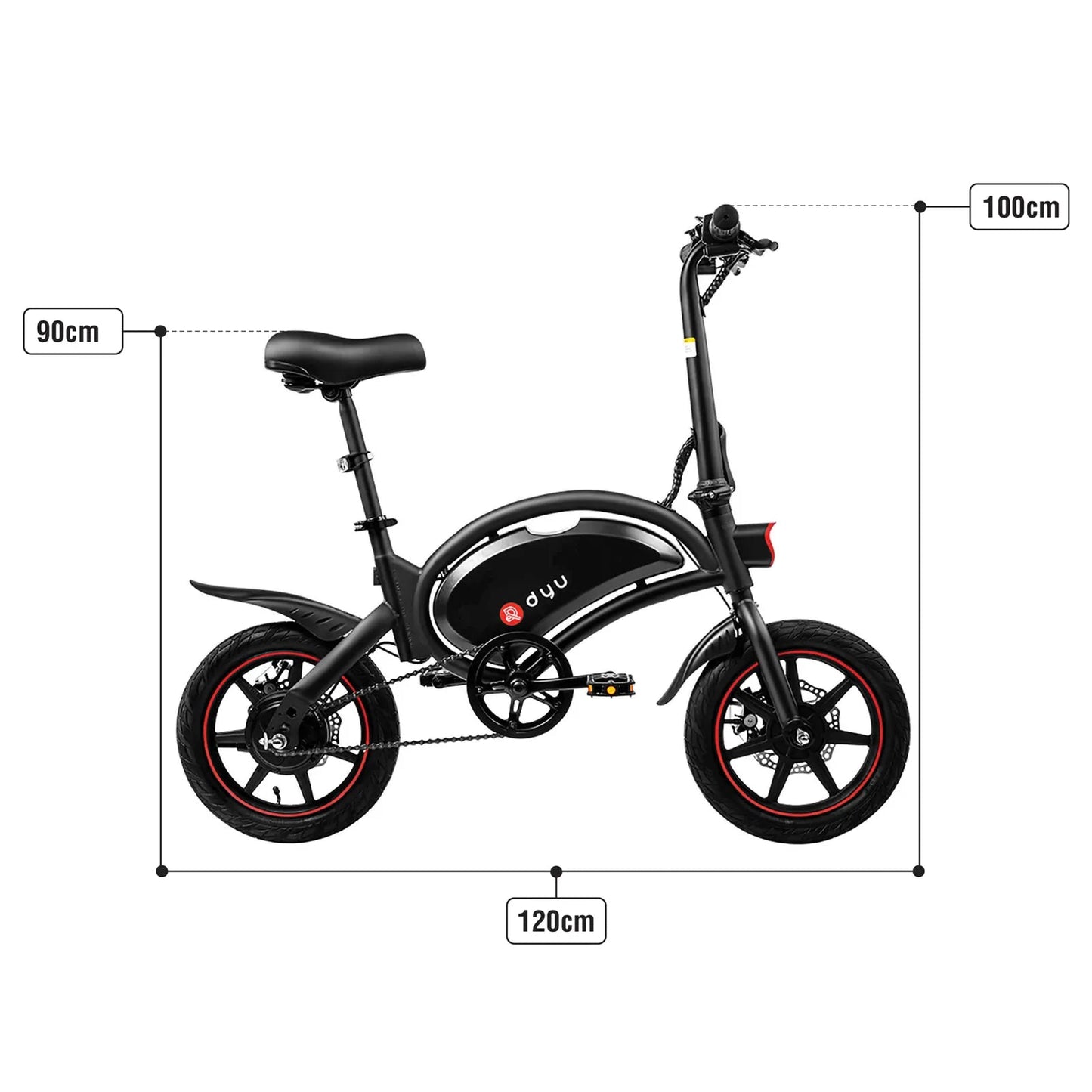 DYU D3F – Elcykel EcoDrift