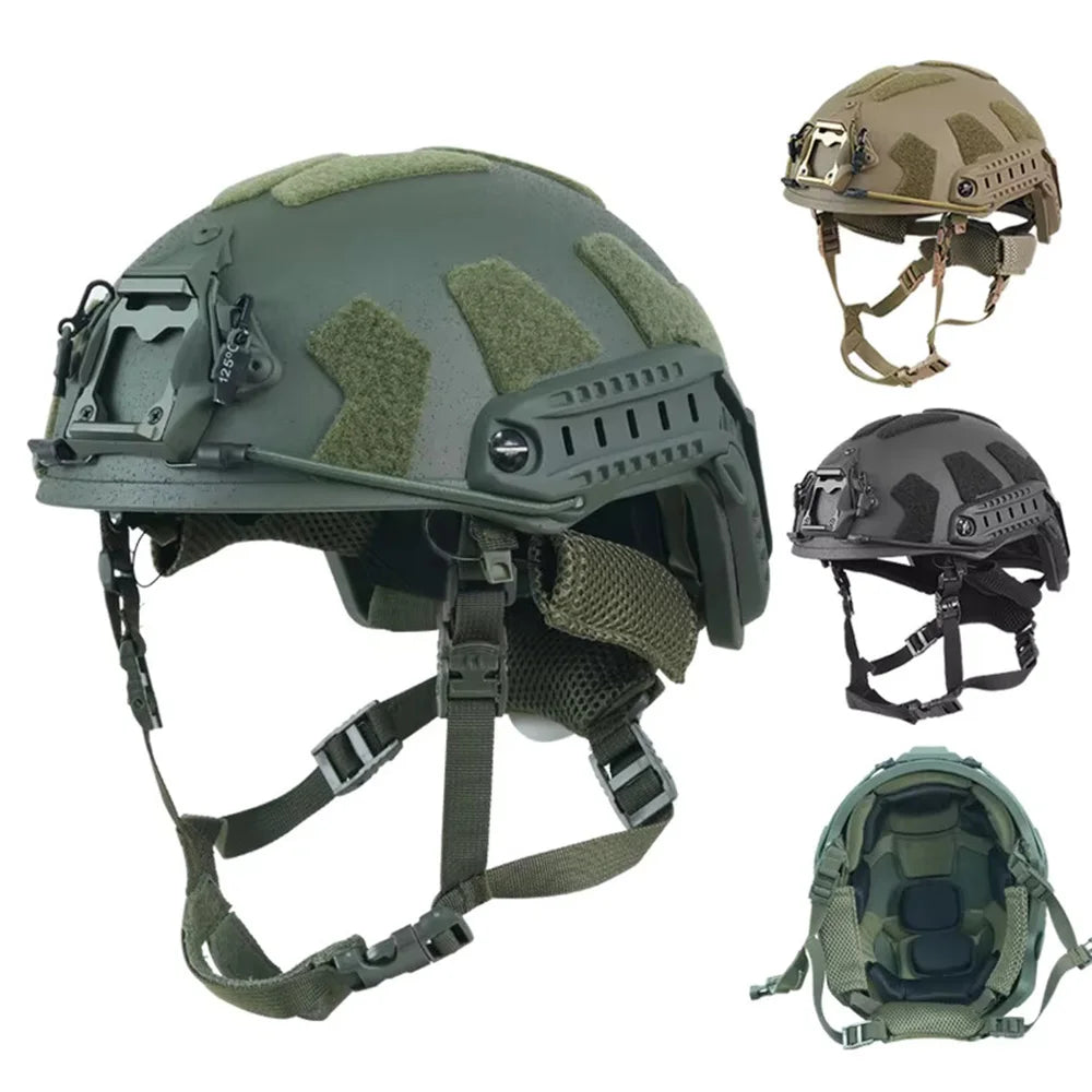 Ready to Ship FAST Helmet Free Shipping USA ABS Safety Helmet for Outdoor Activities Cycling Riding – produktbild