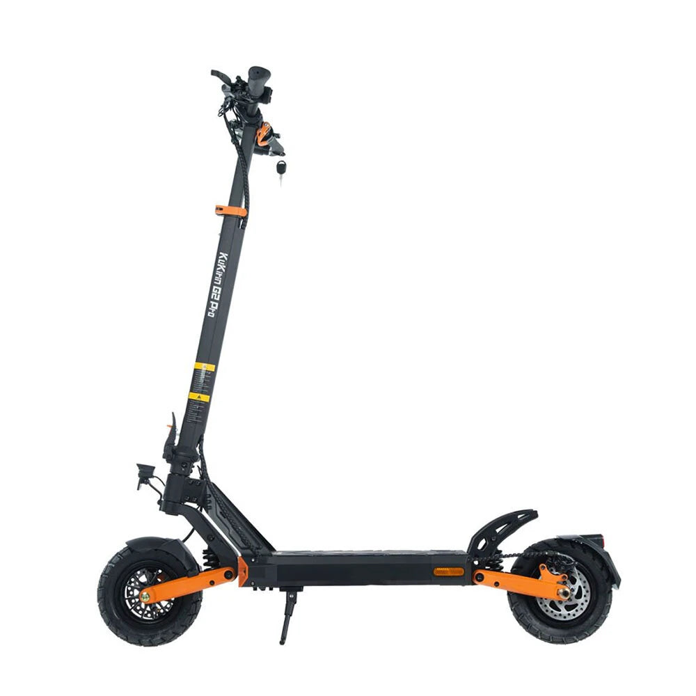 Elscooter KuKirin G2 Pro med 500W motor, 65 km räckvidd och dubbla stötdämpare