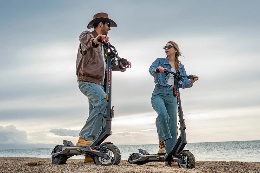 KuKirin T3 Elscooter - produktbild 74 - EcoDrift elscooter