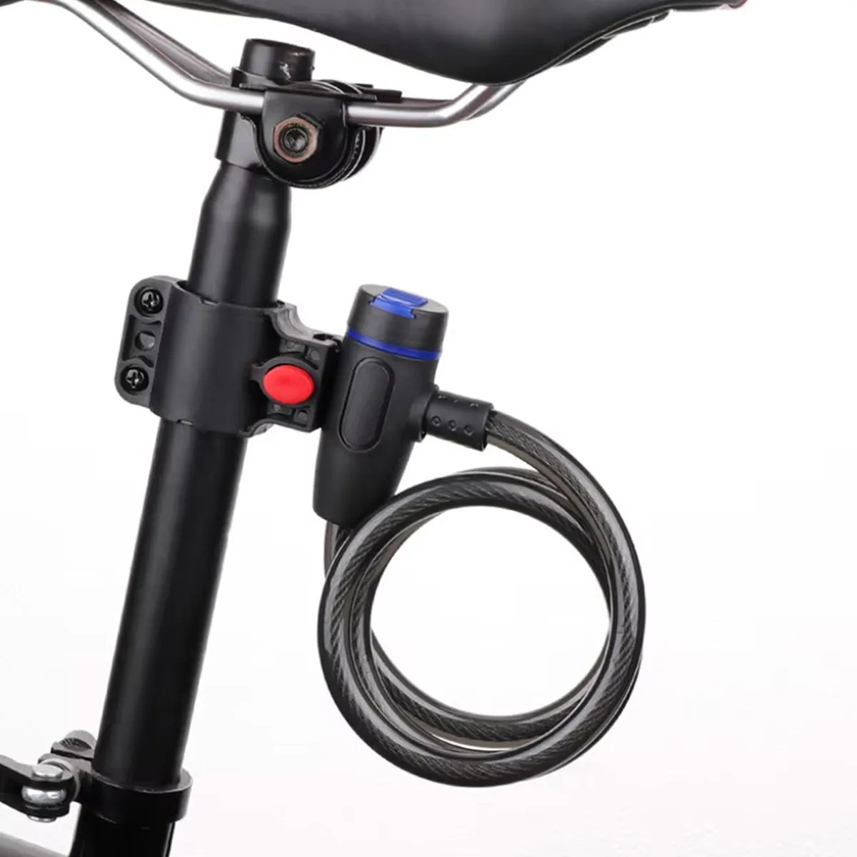 Produktinformation om Låsvajer för flexibel förankring av cykel och utrustning