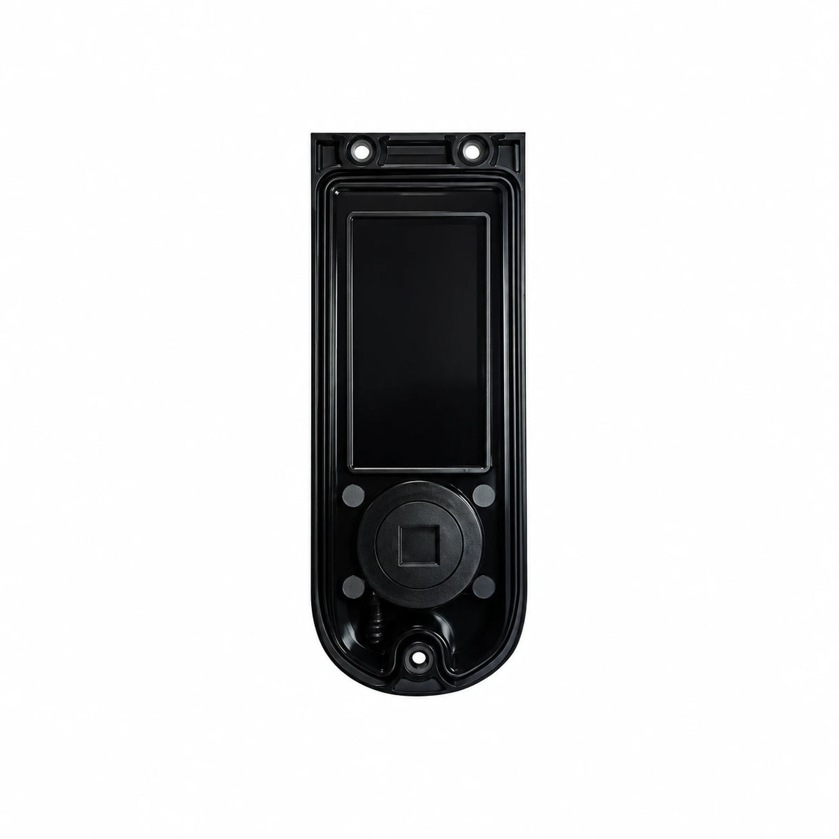 Svart displaykåpa till Ninebot Max G30 på vit bakgrund