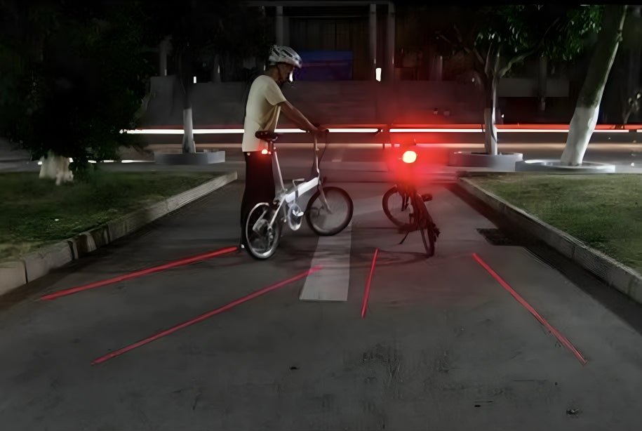 Smart baklampa med laser – Tillbehör EcoDrift