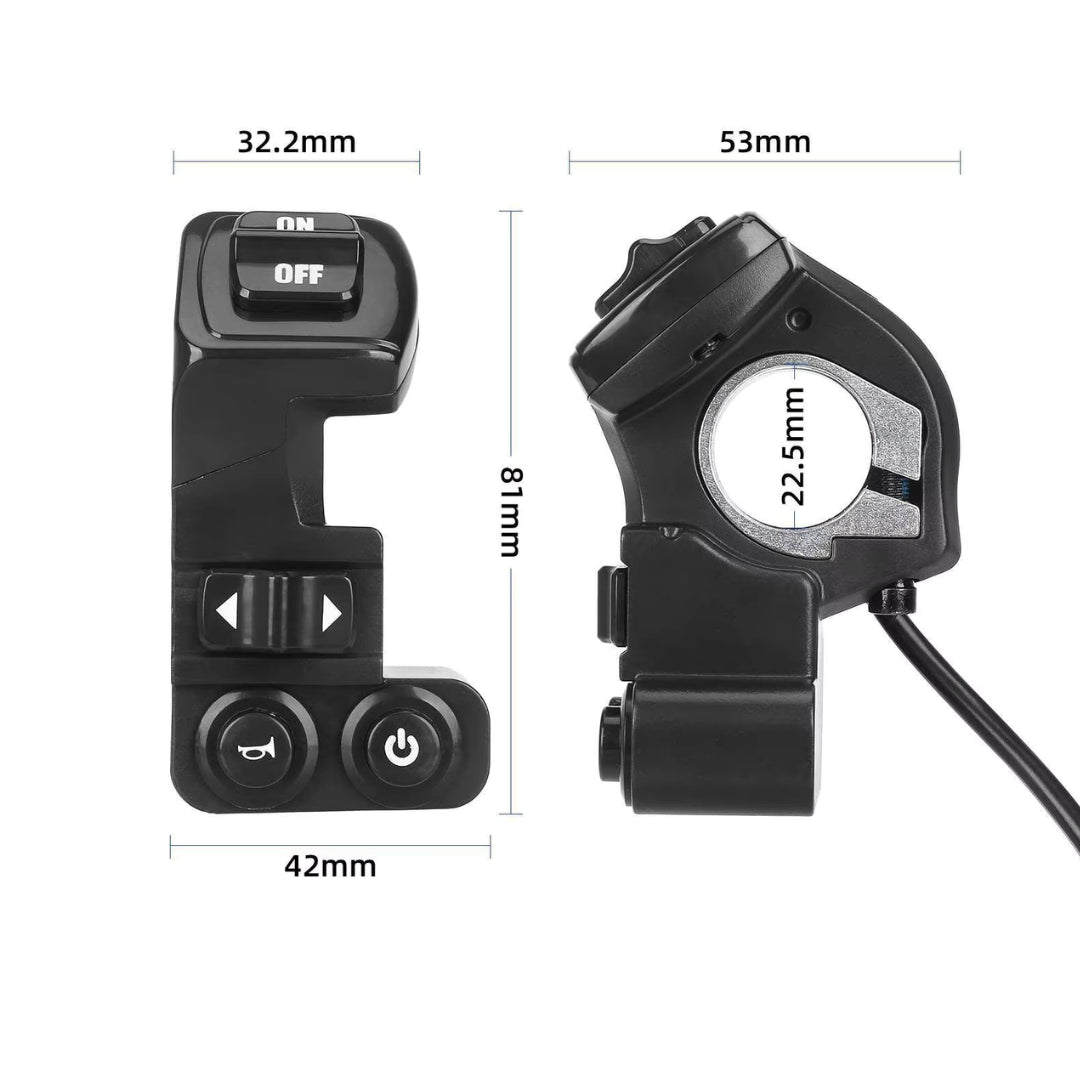 Ström-, blinkers- & signalreglage KuKirin G2 Pro/G2 Max – Reservdelar EcoDrift