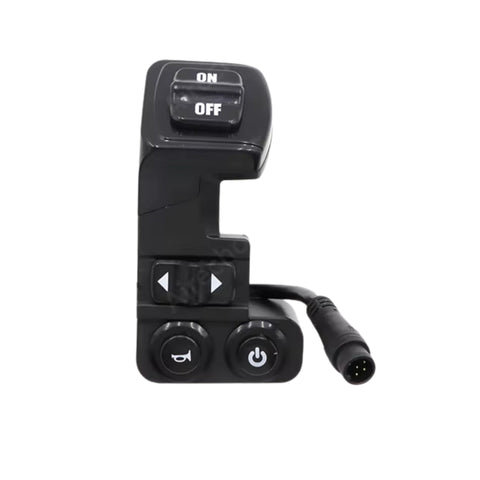 Bediening voor stroom, richtingaanwijzers en claxon – KuKirin G2 Pro/G2 Max – Onderdeel EcoDrift