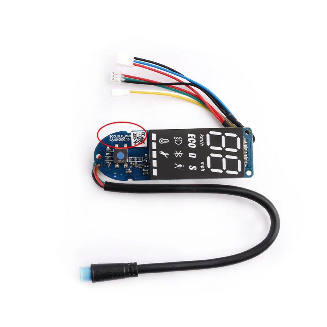Styrskärm Ninebot F20/F25/F30/F40 – Reservdelar EcoDrift