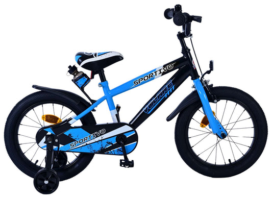Volare – Barncykel 16" – Sportivo Blå från Ecodrift