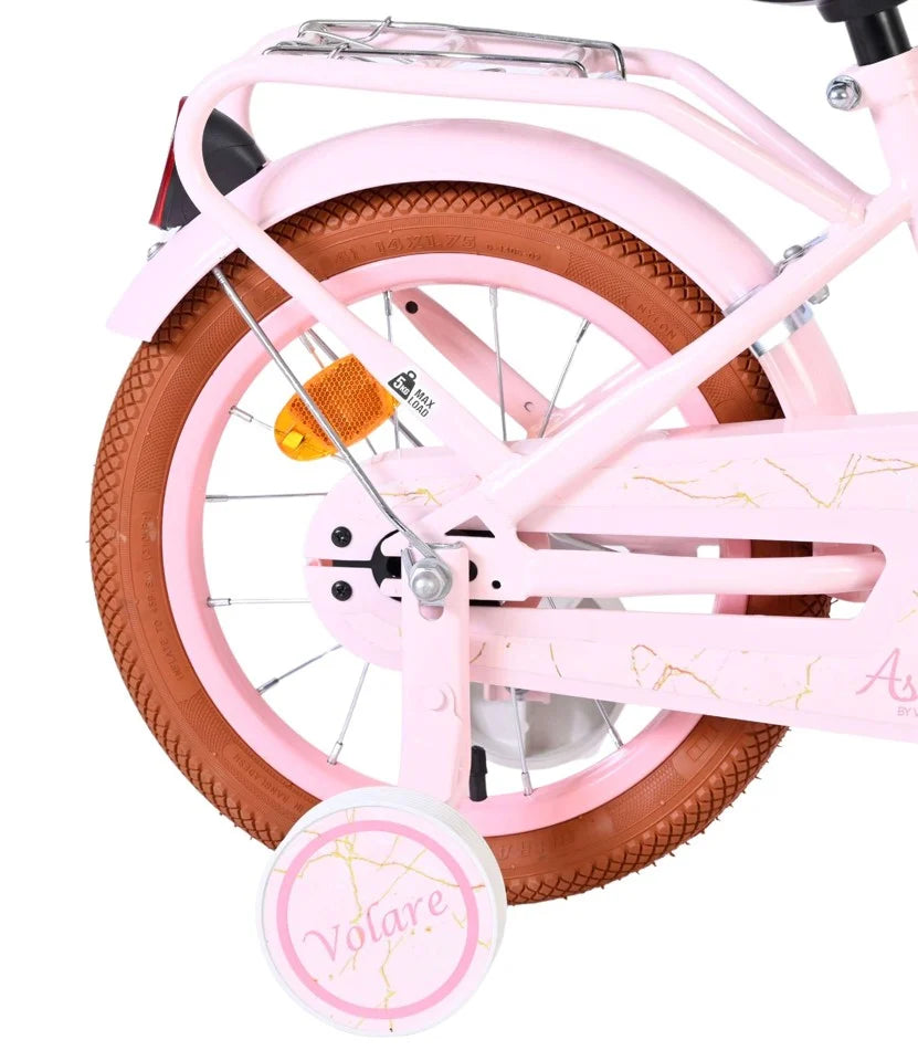 Volare - Barnesykkel 14" - Ashley Rosa Pastell (51433)