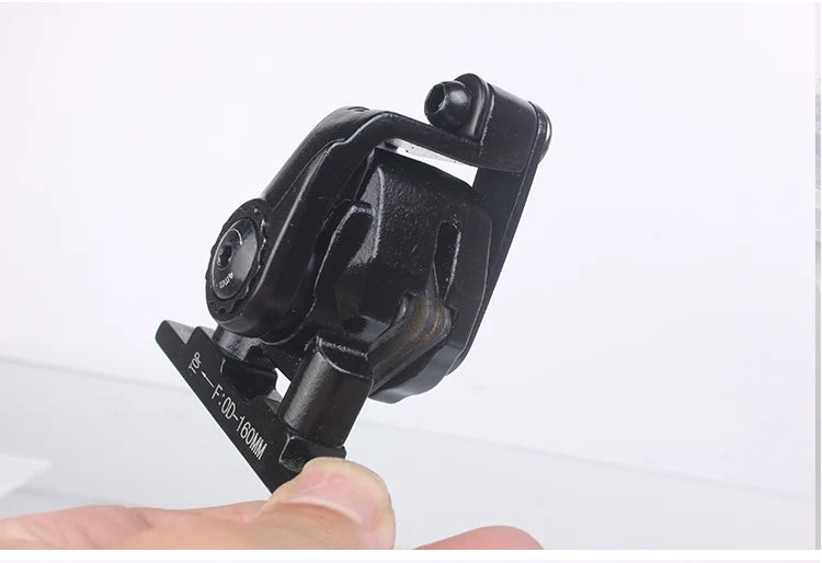 Produktinformation om 160 mm mekanisk okenhet med dubbelaktivering och plattinfästning