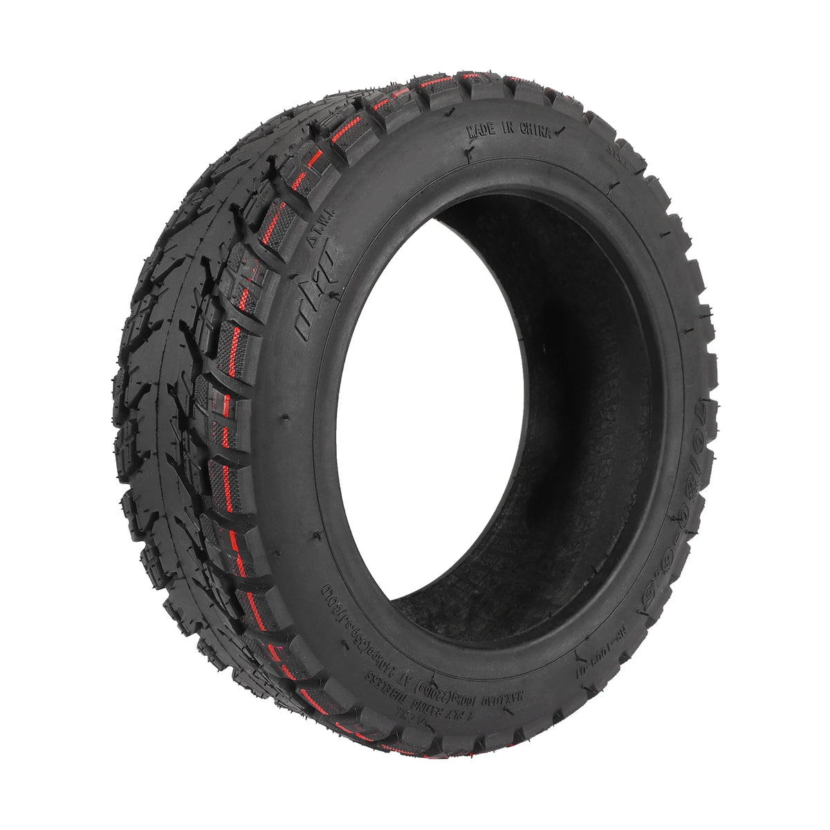 Produktinformation om 70/80-6.5-ytterdäck för terrängkörning utan innerslang – Segway S Plus