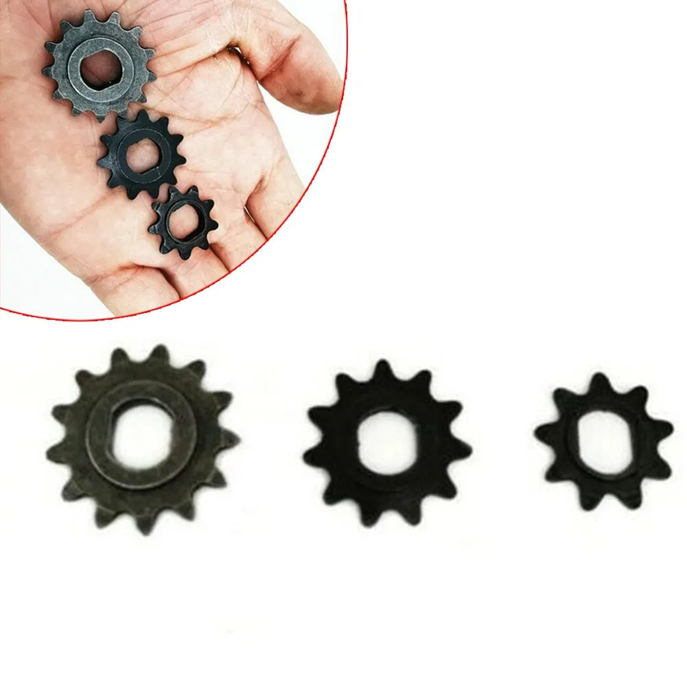 Produktinformation om 9/11/13-tandat drivhjul för motorns 25H-kedja