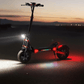 Elsparkcykel iScooter iX8 på väg i solnedgång – kraftfull och miljövänlig eldriven scooter för stad och terräng