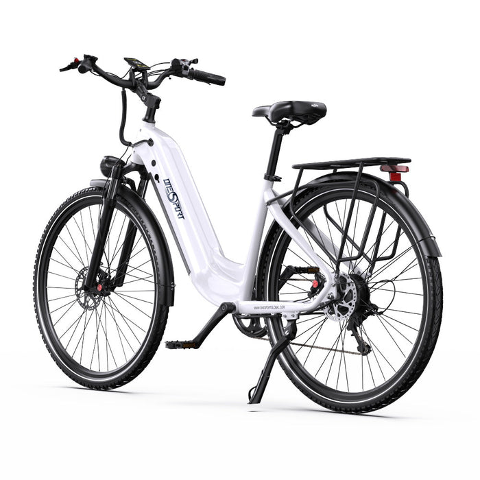 OneSport OT05 Pro elcyklar i grått och svart för jämförelse av stil och utrustning