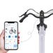  Styre på OneSport OT05 Pro elcykel med mobil och appvisning i fokus
