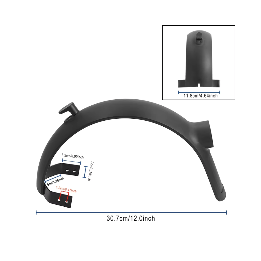 Bakre stänkskärm Xiaomi 4 Ultra – Reservdelar EcoDrift