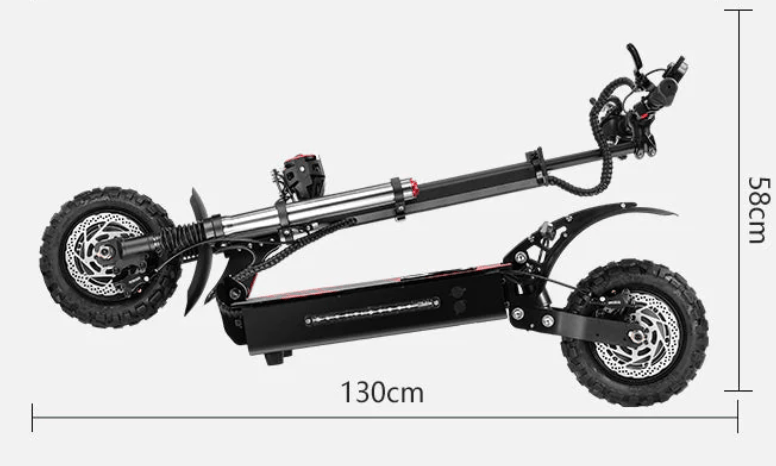 BOYUEDA S3-11 Elsparkcykel – 6000W Dubbelmotorer, 85 km/h & 120 km Räckvidd