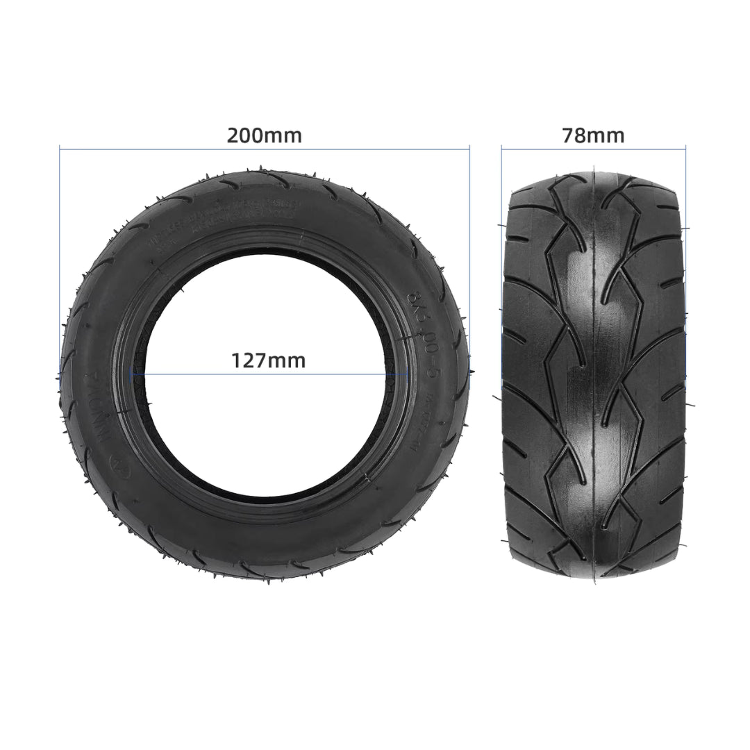 Däck 8" Luft Kaabo