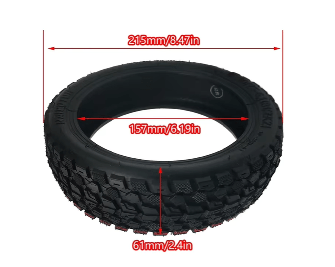 Däck 8,5" Off-road Luft Xiaomi
