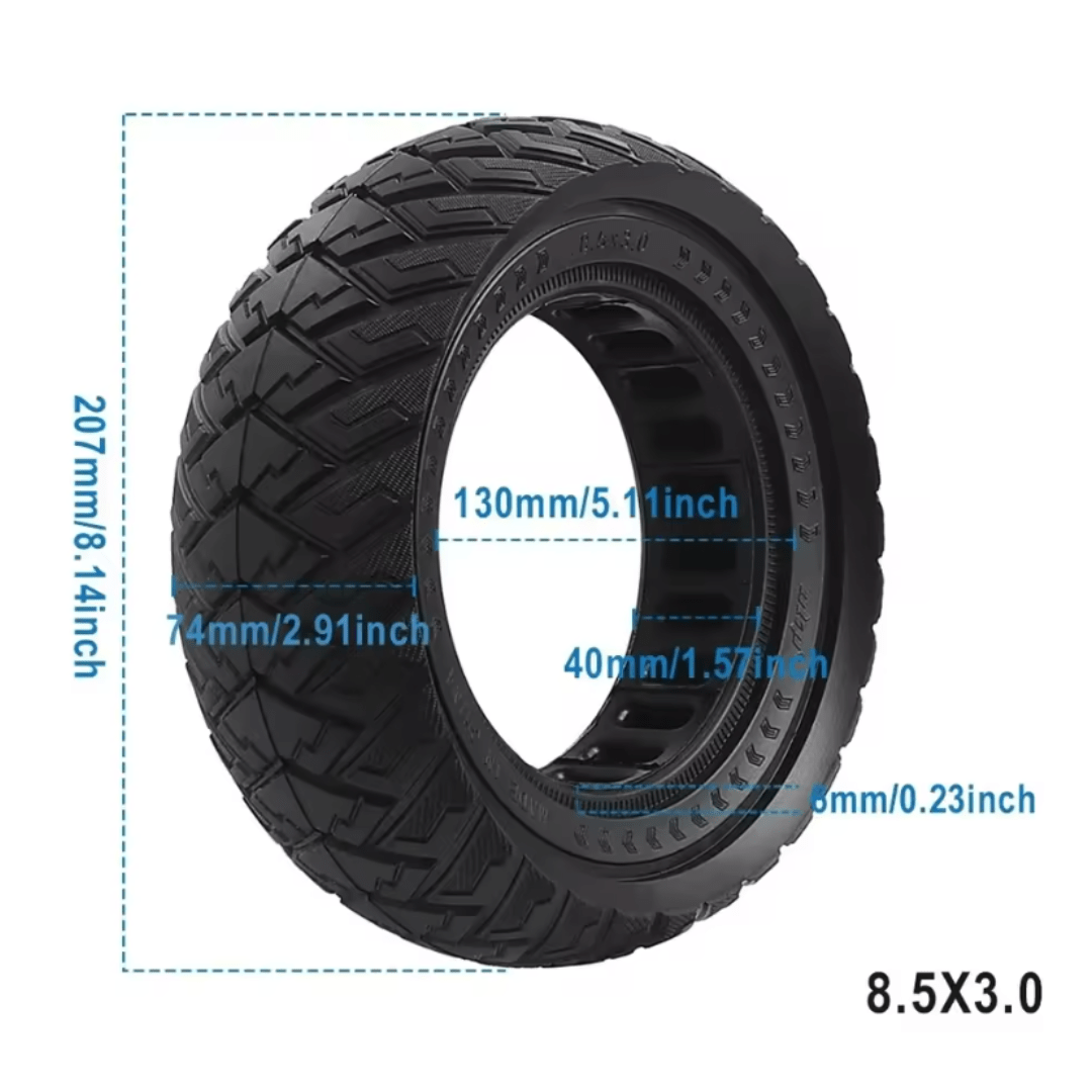 Däck 8,5" Semi-solida Kugoo G2 Pro/VSETT 8/VSETT 9+