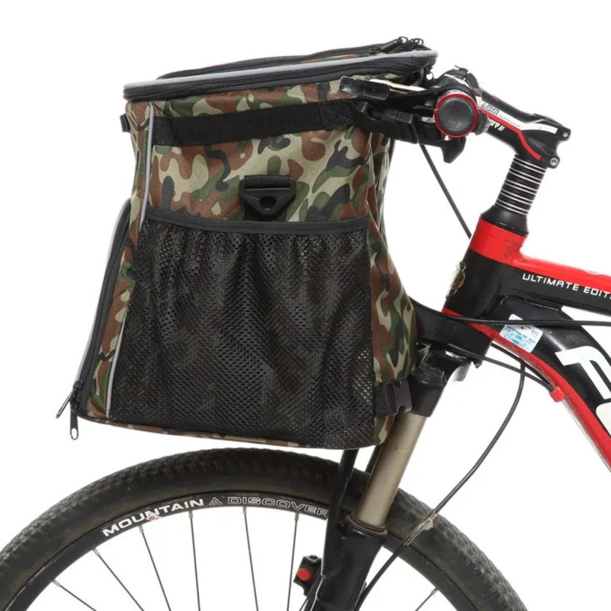 2-i-1 Hopfällbar cykelväska/ryggsäck Husdjur