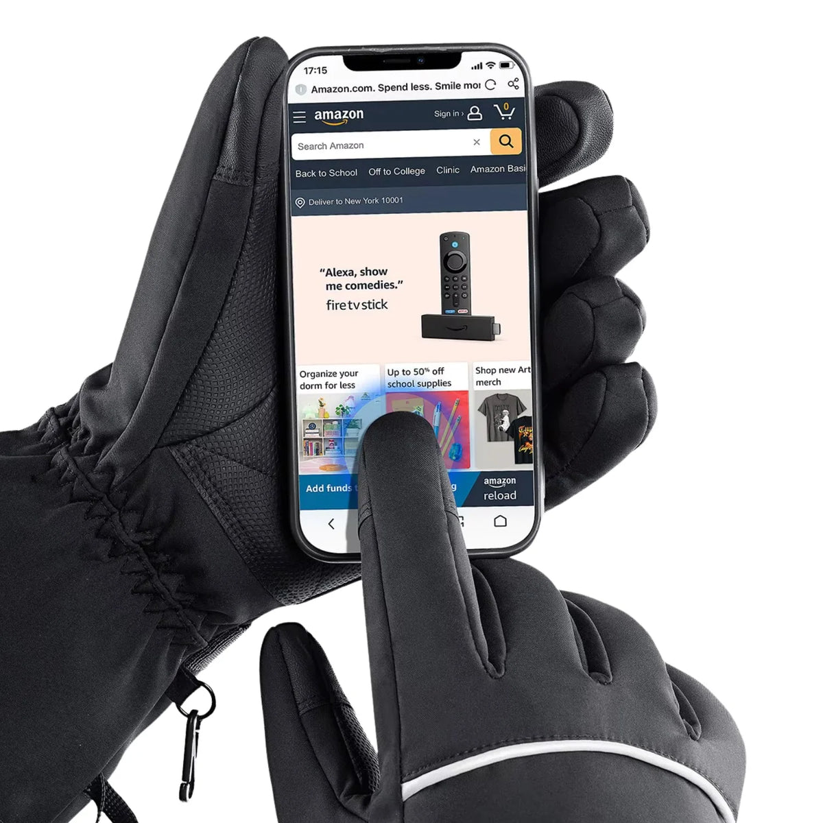 Smarta elektriska värmehandskar