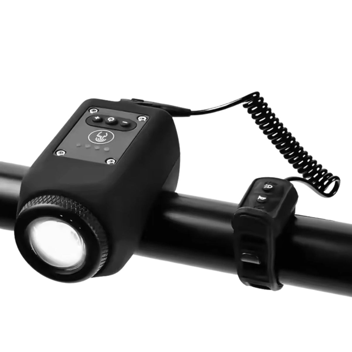 2-i-1 Elektrisk signalhorn & framlampa