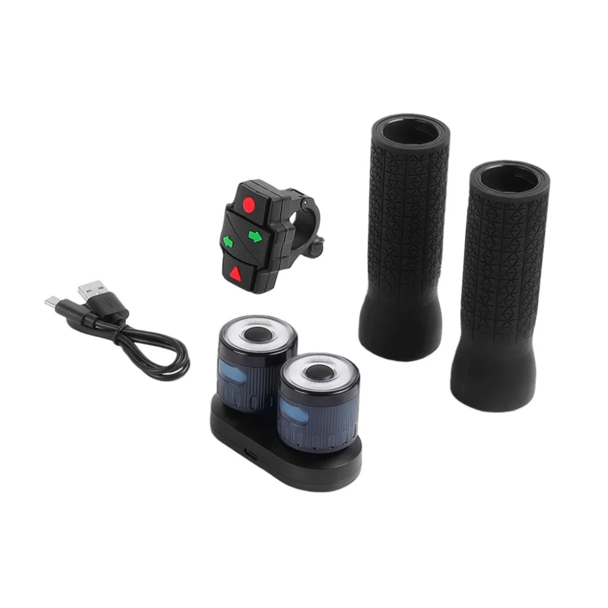 Smart gummihandtag med blinkers Plus