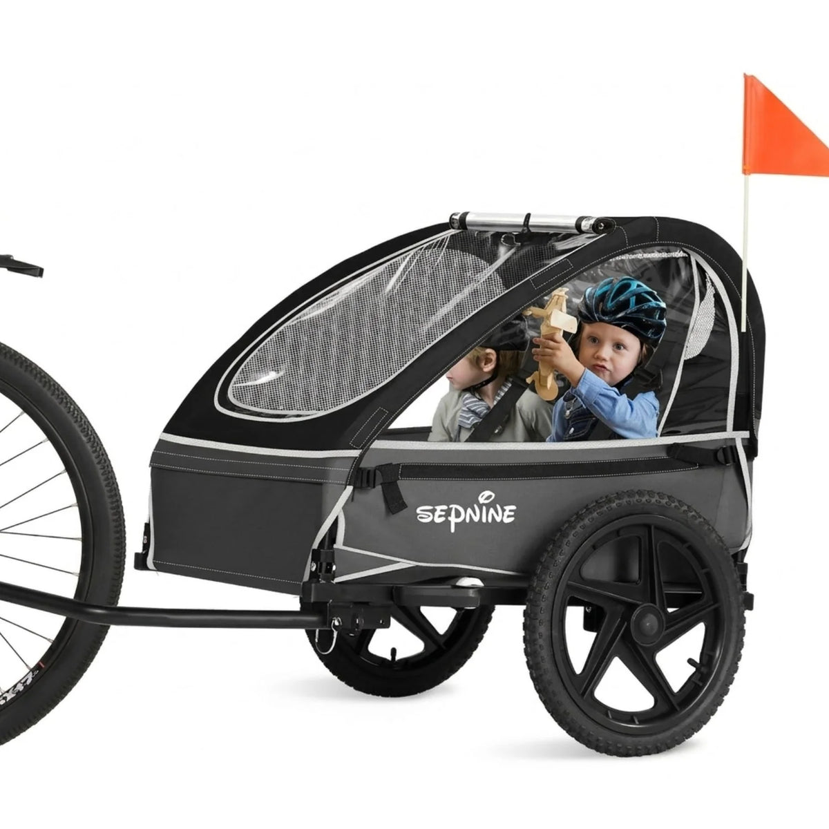 Smart barnvagn cykel