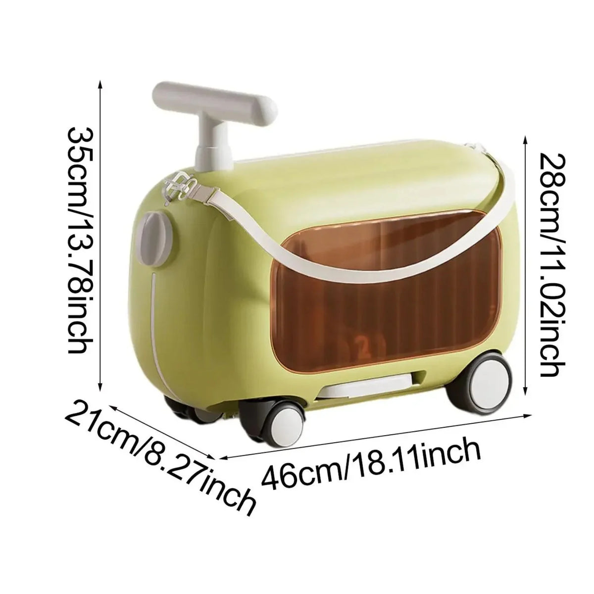Åkbar resväska för barn – Classic Edition