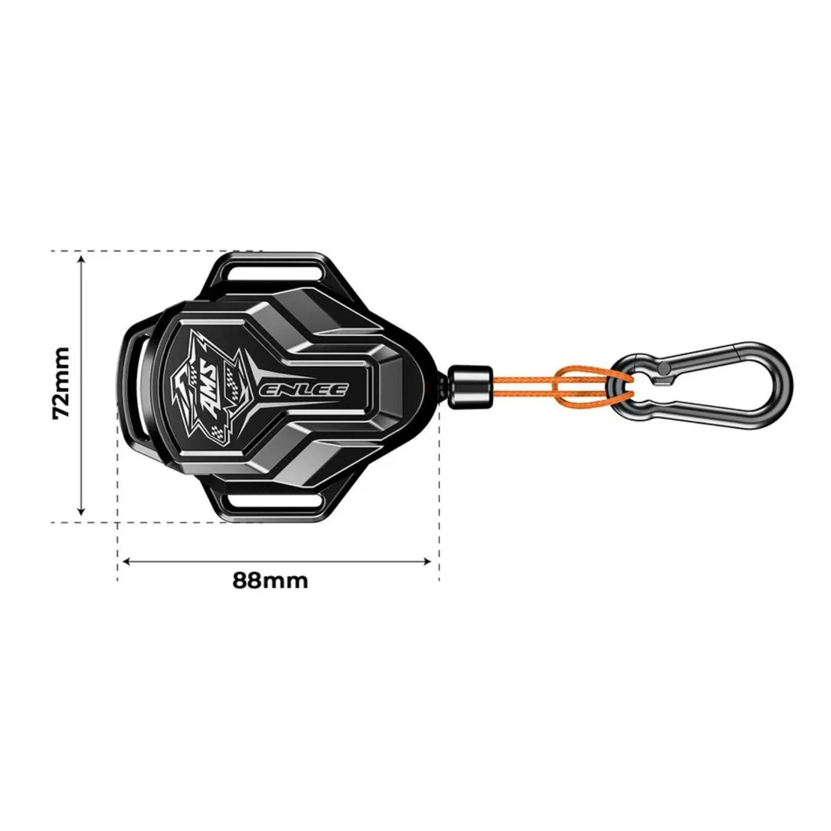 Smart utdragbar draglina med krok cykel