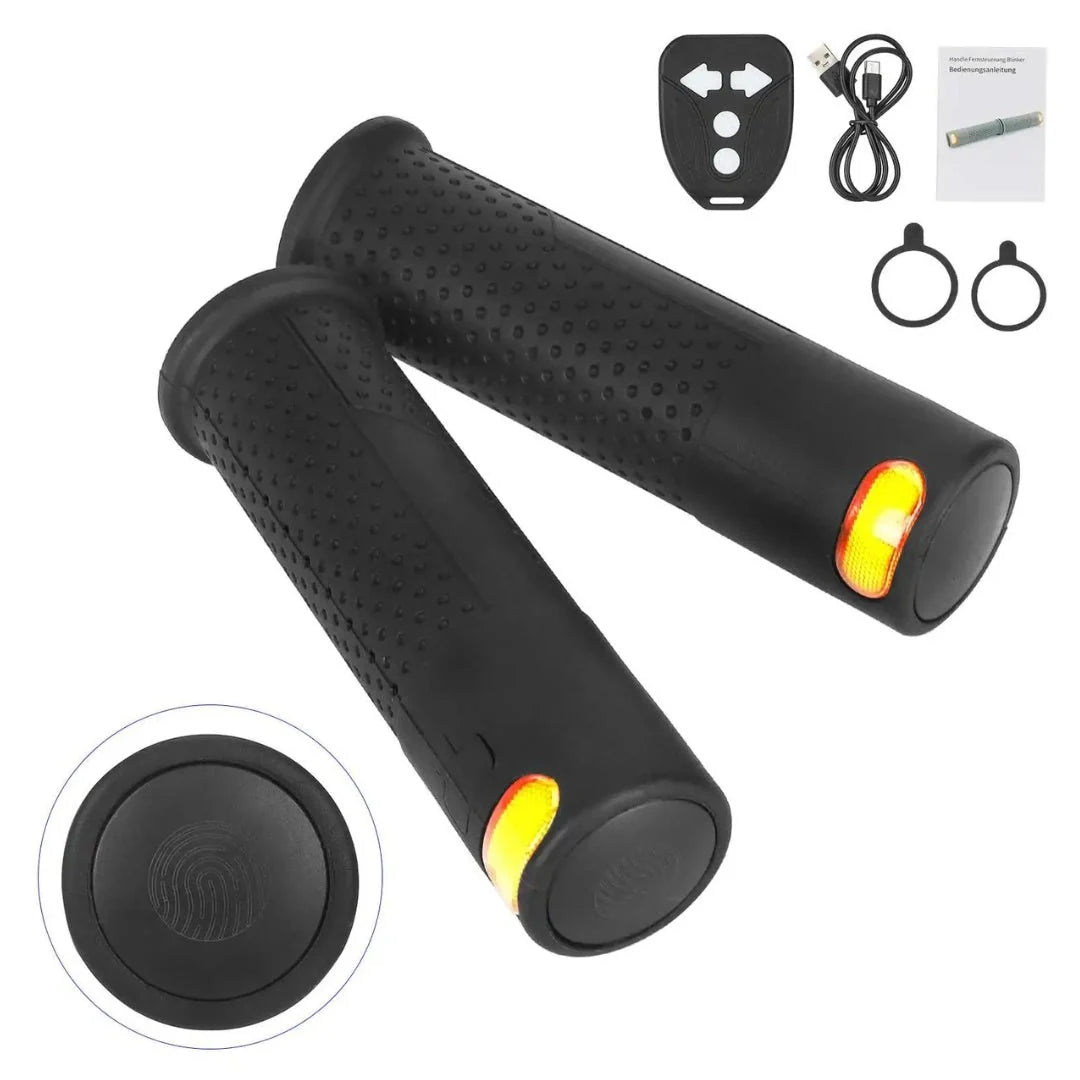 Smart gummihandtag med blinkers