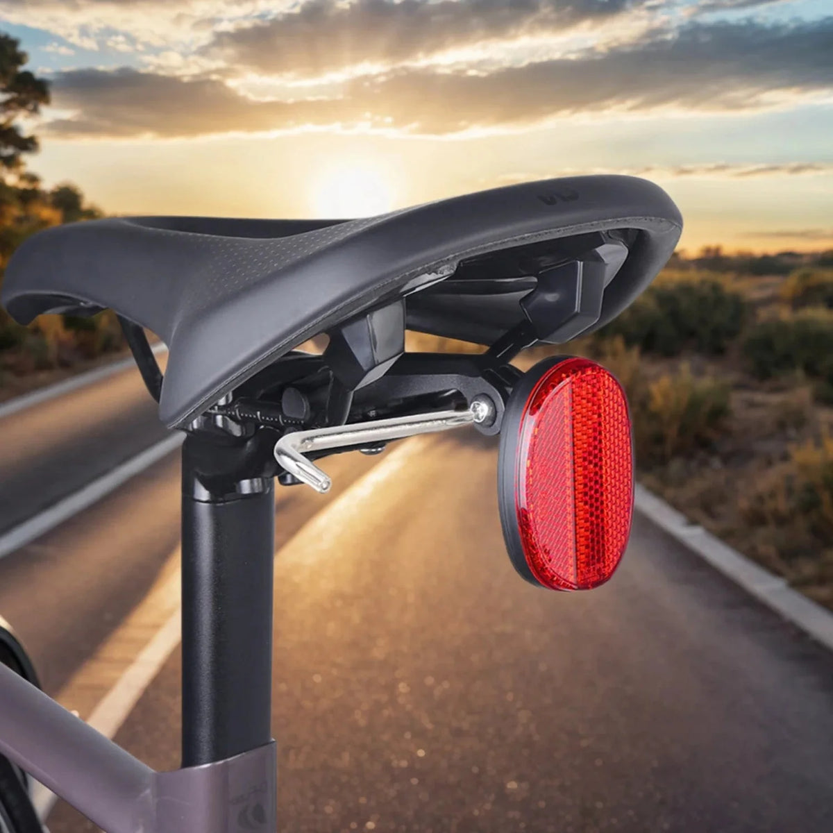 Smart bakre reflex med AirTag-hållare