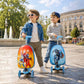 Smart barnsparkcykel med resväska