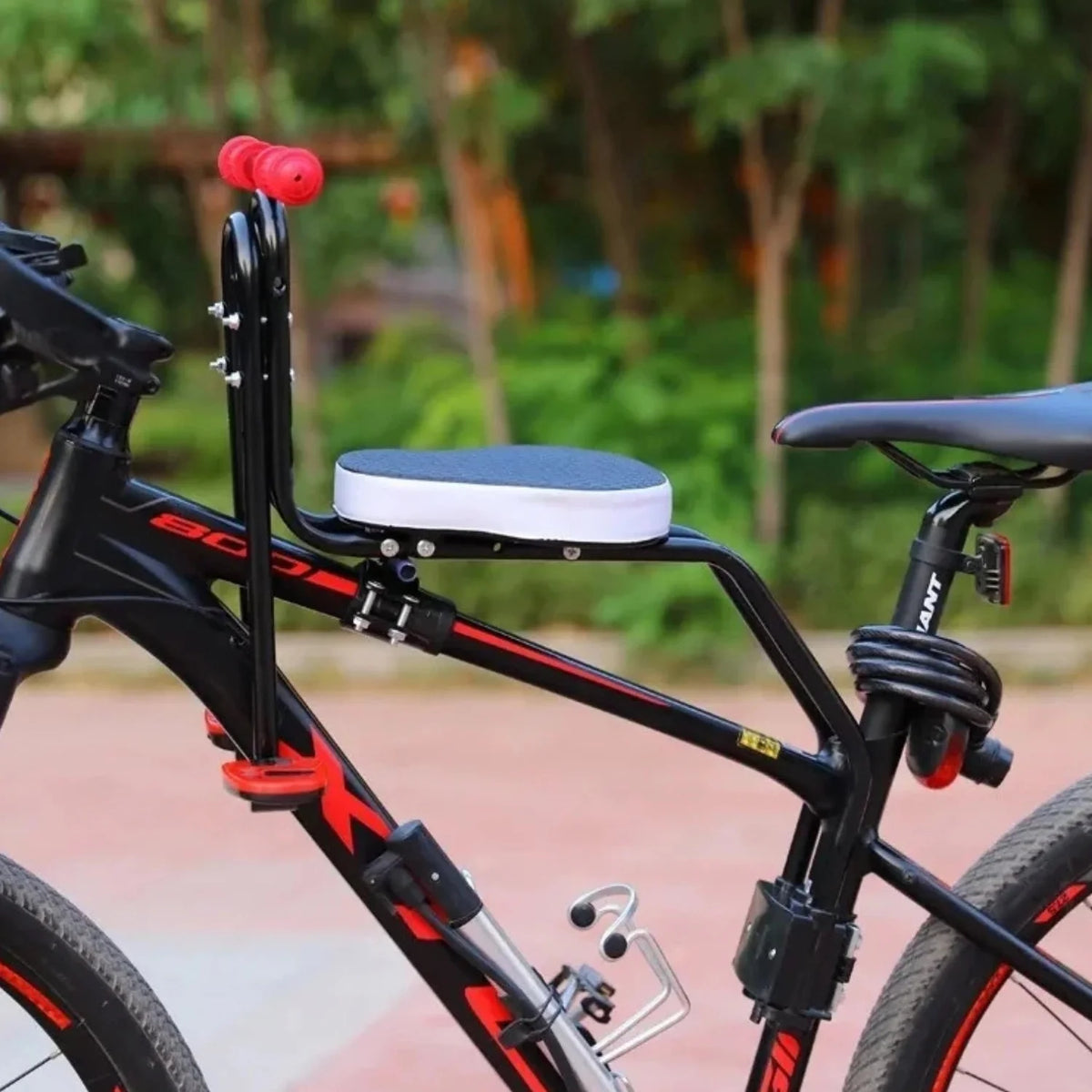 Smart barnstol cykelram