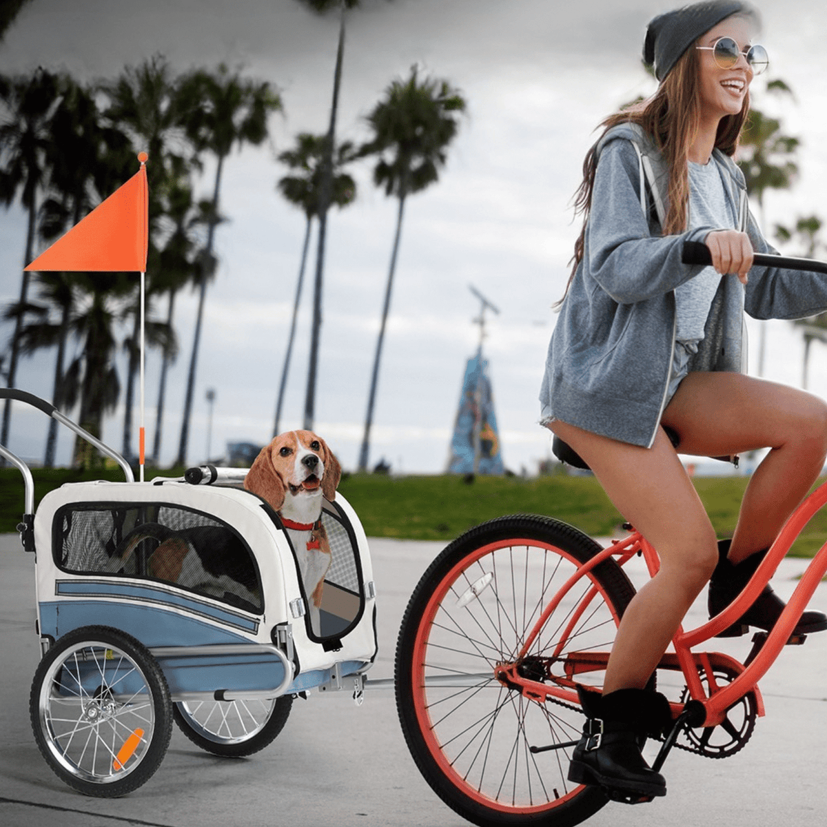 Smart husdjursvagn cykel 20303B