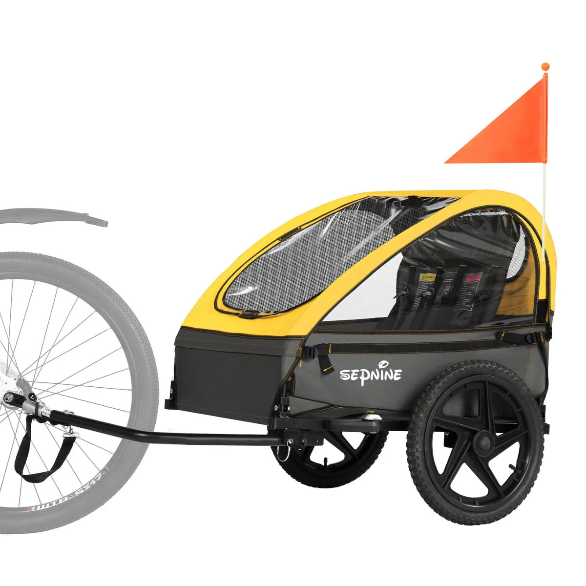 Smart barnvagn cykel