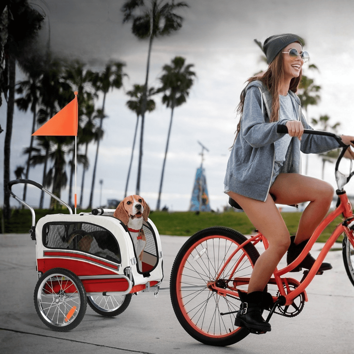 Smart husdjursvagn cykel 20303B