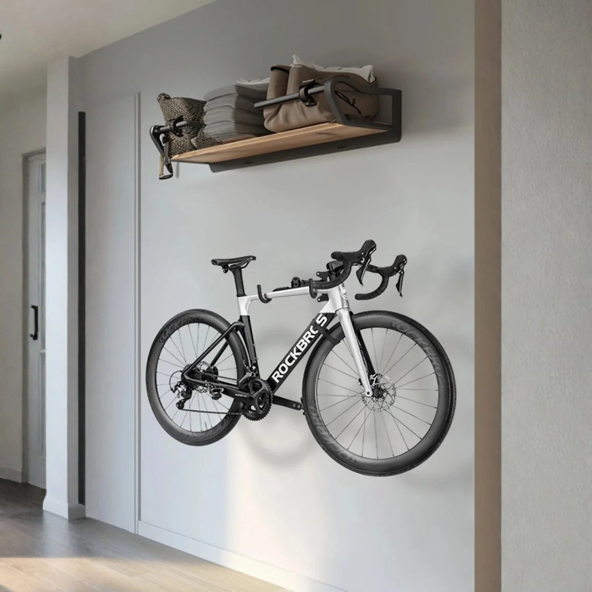 Smart väggfäste cykel