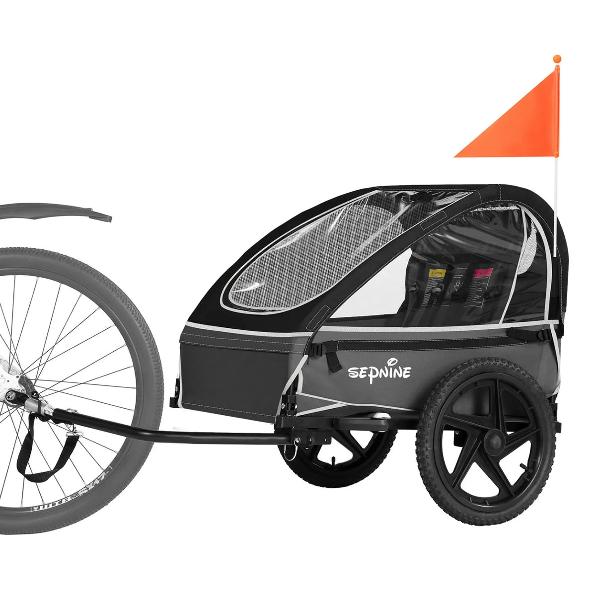 Smart barnvagn cykel