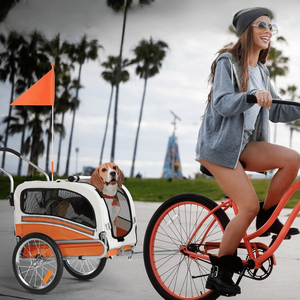 Smart husdjursvagn cykel 20303B