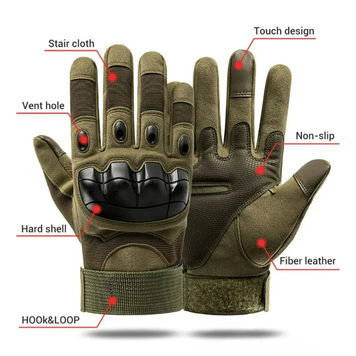 Smarta handskar - Military Edition