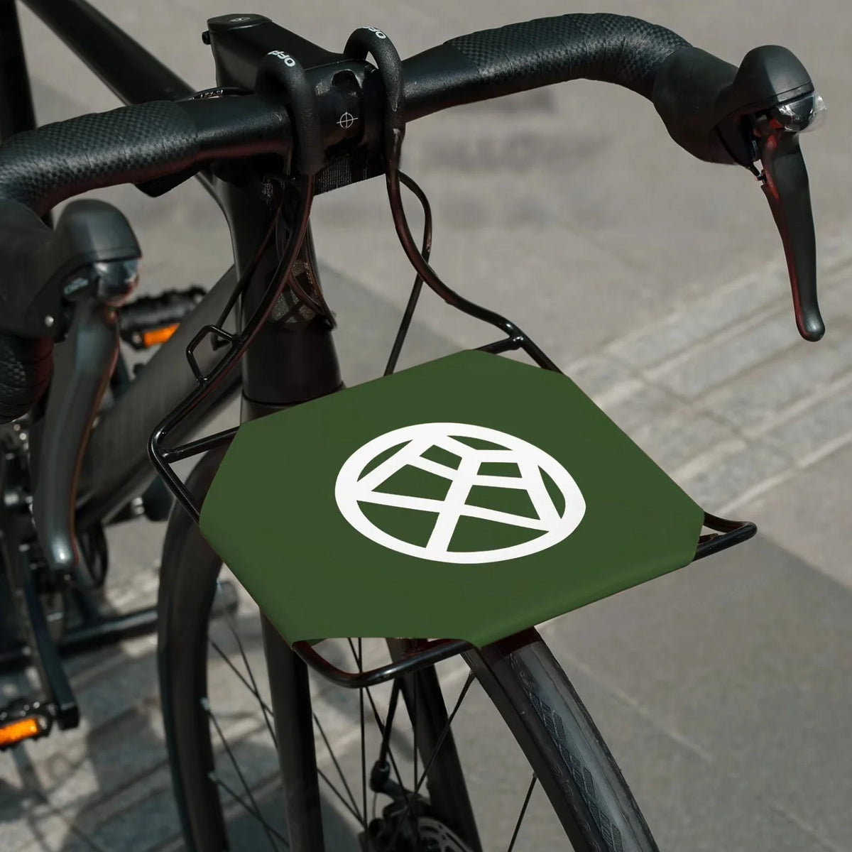 Smart främre pakethållare cykel