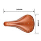 Sadel elcykel - Leather Edition