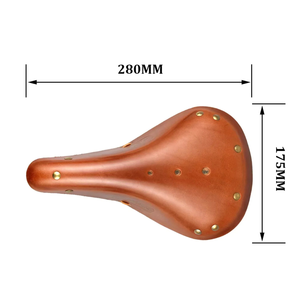 Sadel elcykel - Leather Edition