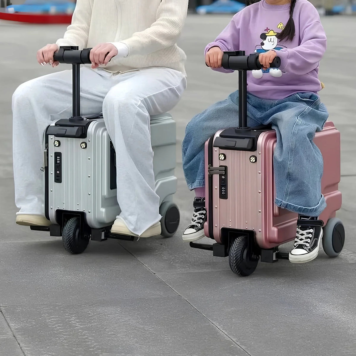 Elektrisk åkbar resväska – PowerDrive Pro Edition