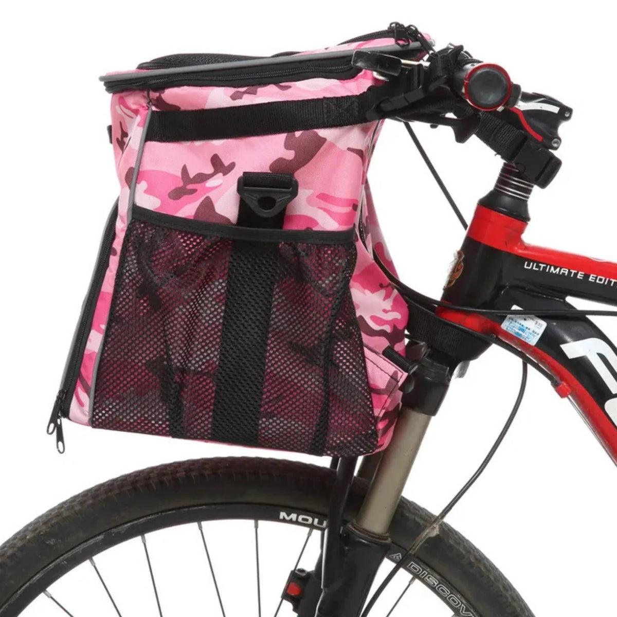 2-i-1 Hopfällbar cykelväska/ryggsäck Husdjur