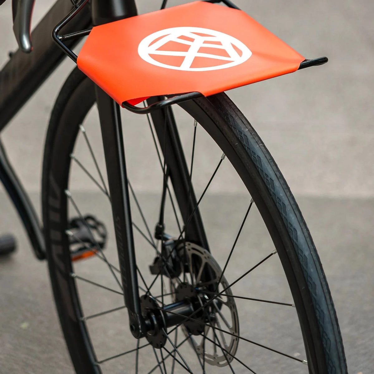 Smart främre pakethållare cykel