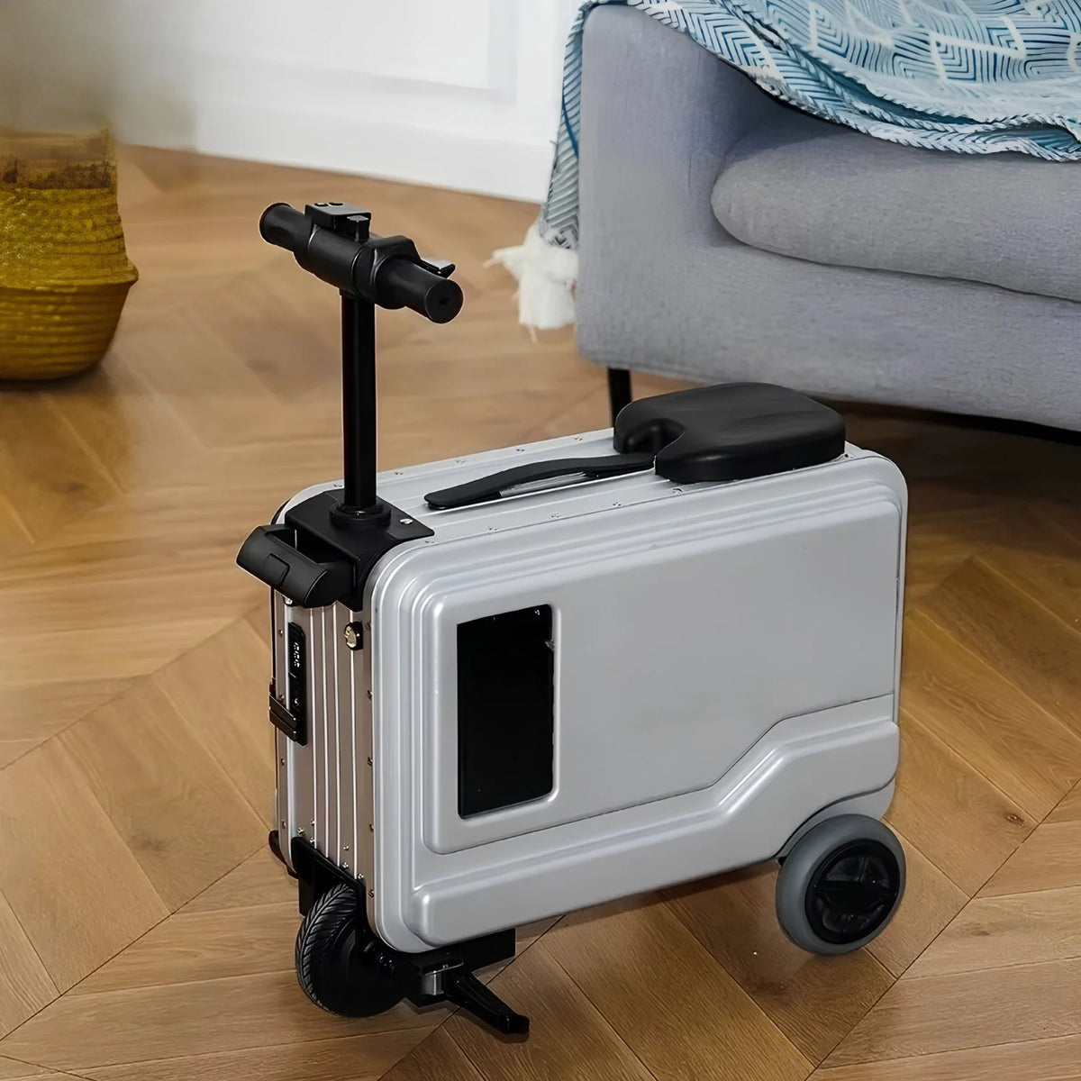 Elektrisk åkbar resväska – PowerDrive Pro Edition